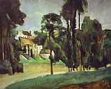 Road at Pontoise by Paul Cezanne